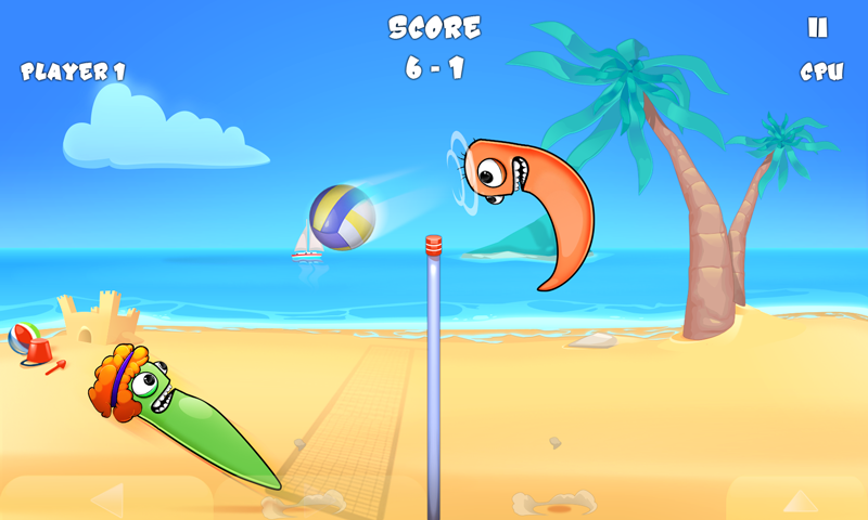 Volley Hangout - Gameplay image of android game
