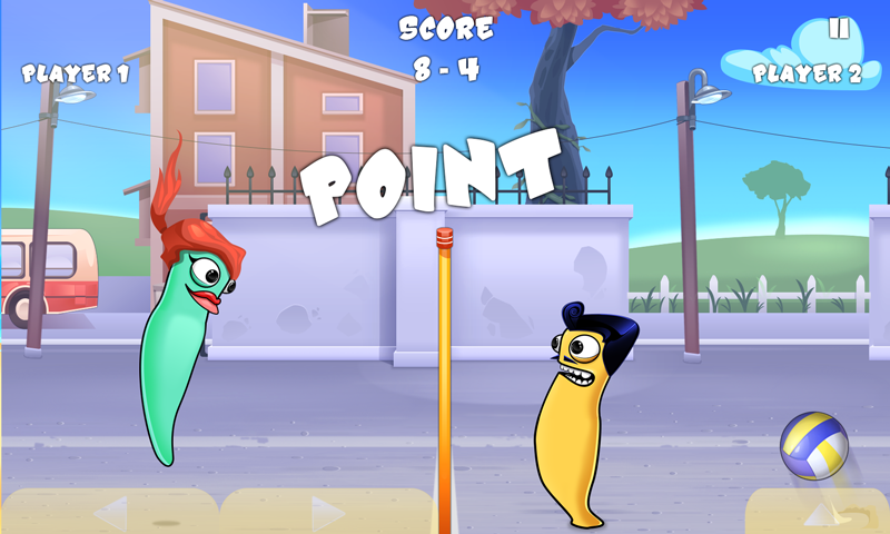 Volley Hangout - Gameplay image of android game