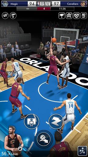NBA NOW Mobile Basketball Game - Gameplay image of android game