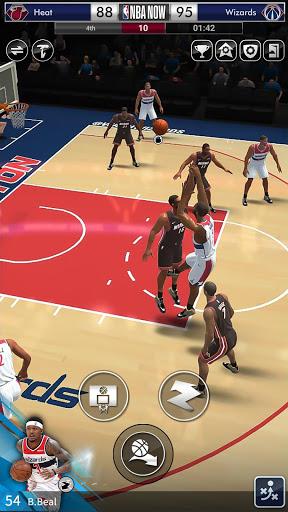 NBA NOW Mobile Basketball Game - Gameplay image of android game