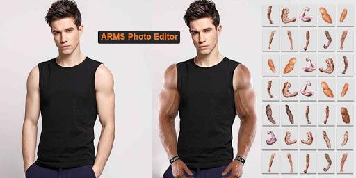 Biceps Photo Editor : Strong Arms & Muscle Editor - Image screenshot of android app