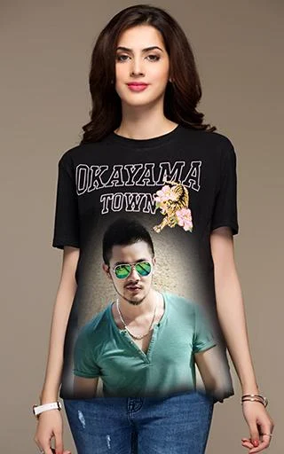 Photo on tshirt : T-shirt phot - عکس برنامه موبایلی اندروید