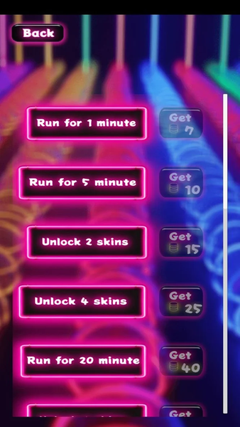 Colorful Plink - Gameplay image of android game