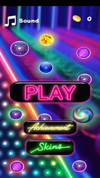 Colorful Plink - Gameplay image of android game