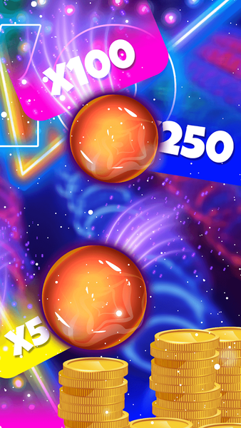 Colorful Plink - Gameplay image of android game