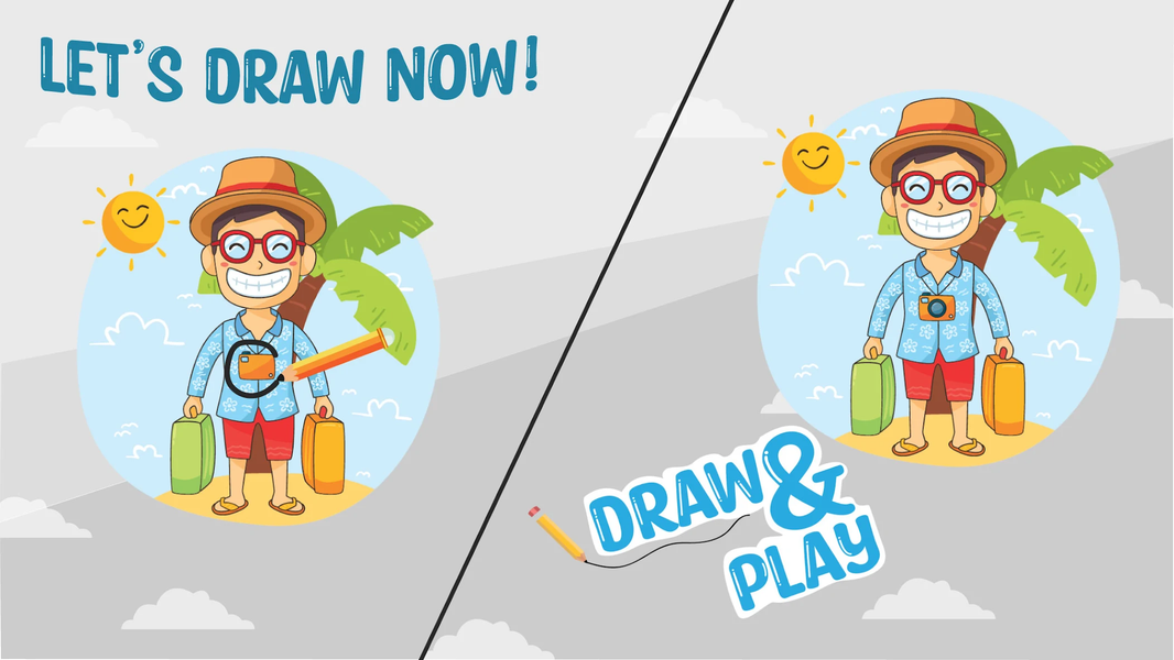 Draw and play - Gameplay image of android game