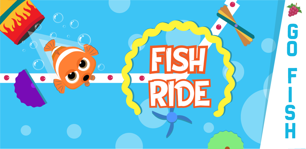 Fish Ride: Play adventure game - Gameplay image of android game