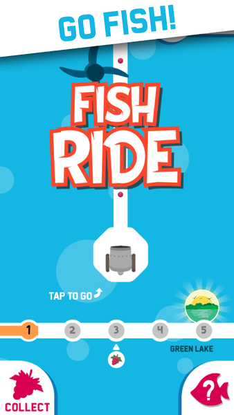 Fish Ride: Play adventure game - Gameplay image of android game