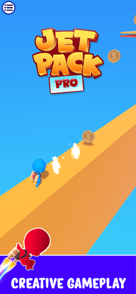 JetPack Pro - 3D Rush Game - عکس برنامه موبایلی اندروید