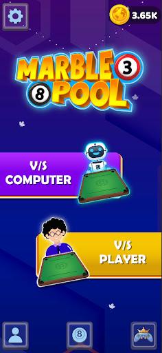 Marble pool : 8 Ball Pool Game - Image screenshot of android app