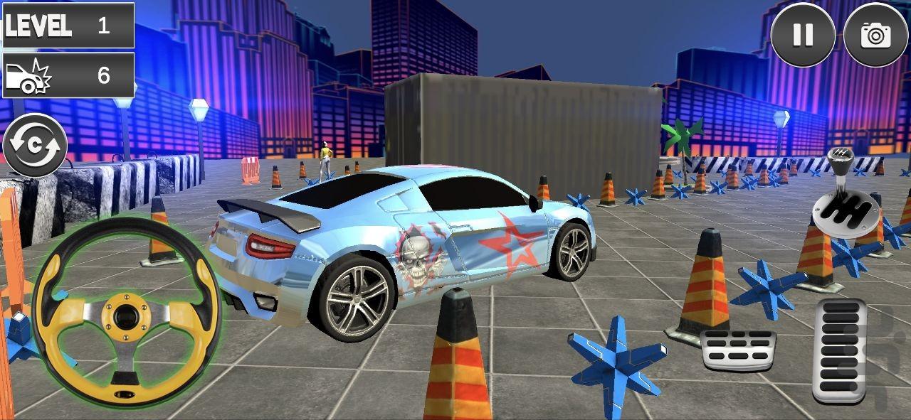 بازی پارک ماشین - Gameplay image of android game