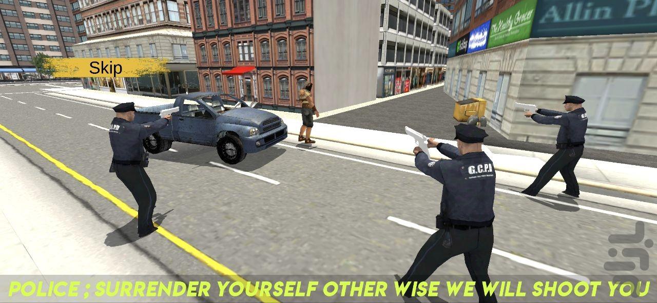 بازی ماشین پلیس - Gameplay image of android game