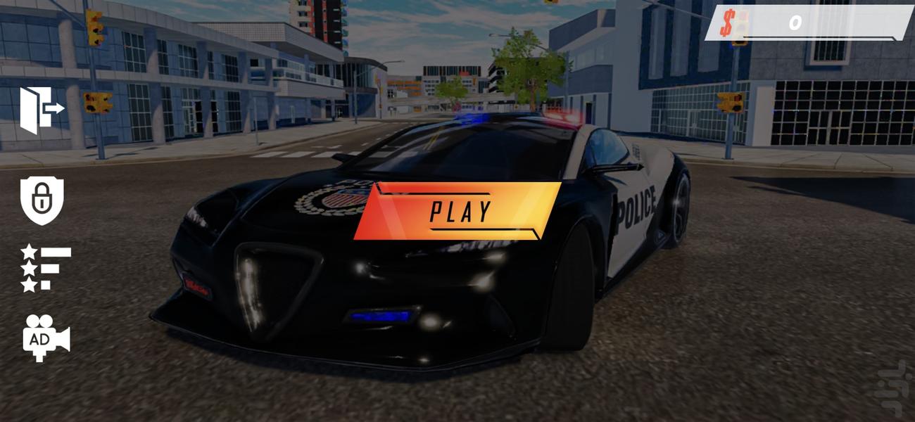 بازی ماشین پلیس - Gameplay image of android game