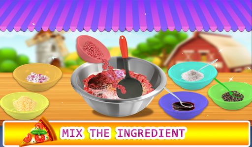 Pizza maker Super Chef  Restaurant-Pizza cute game - Gameplay image of android game