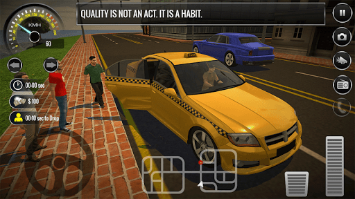 New York City Taxi Driving: Taxi Games ۲۰۱۸ - عکس برنامه موبایلی اندروید