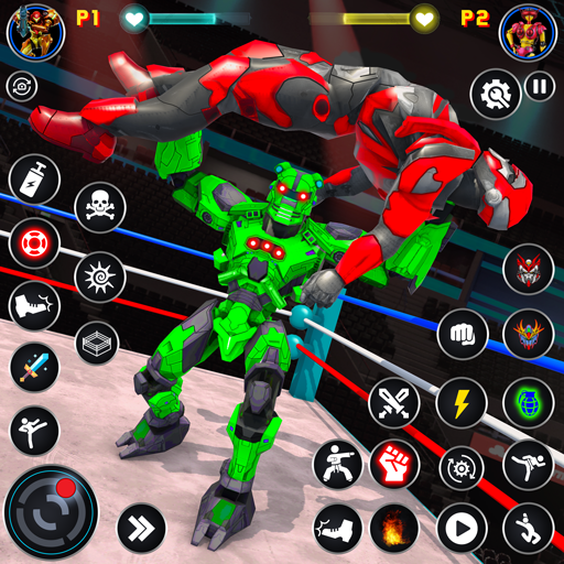 Robot Fighting games Kungfu 3D - عکس بازی موبایلی اندروید