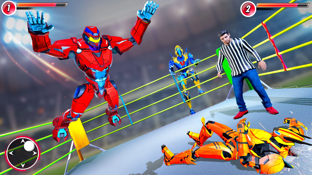 Robot Fighting games Kungfu 3D - عکس بازی موبایلی اندروید