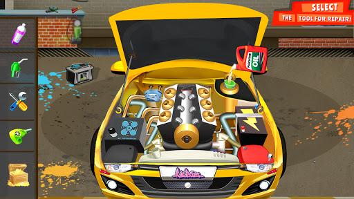 Car Mechanic - Car Wash Games - عکس بازی موبایلی اندروید