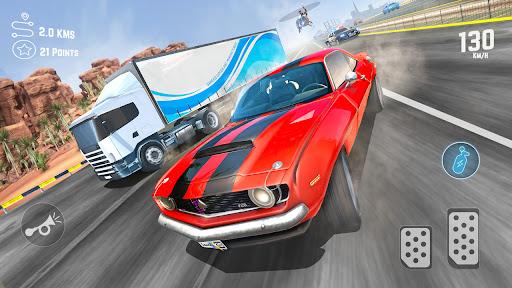 Real Highway Car Racing Game - Gameplay image of android game