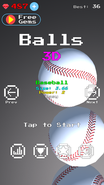 Balls 3D - عکس بازی موبایلی اندروید