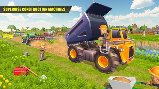 Heavy Construction Machine Sim - Gameplay image of android game