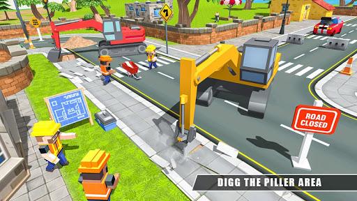 Subway Train Track Builder Sim - Gameplay image of android game