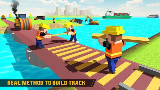 Train Track Builder & Craft 3D - عکس بازی موبایلی اندروید
