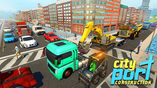 City Construction Port Builder - عکس بازی موبایلی اندروید