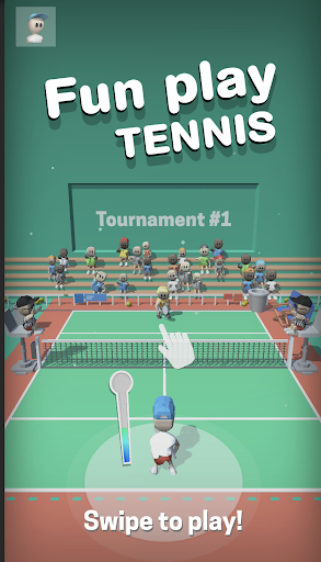 Fun play Tennis ۳D - عکس برنامه موبایلی اندروید