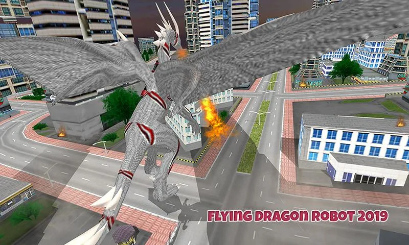 Flying Dragon Robot Warrior:Su - عکس بازی موبایلی اندروید