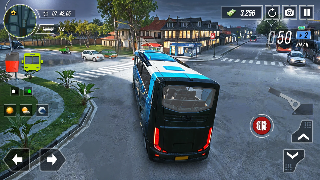 City Bus Driving and Racing - Gameplay image of android game
