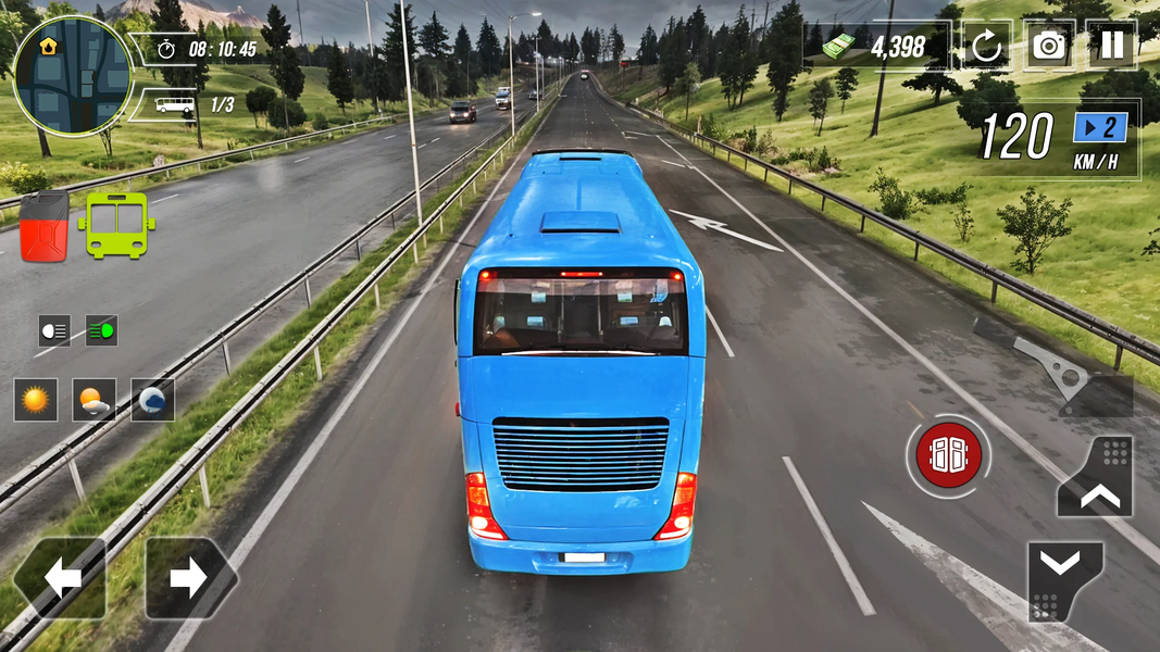 City Bus Driving and Racing - Gameplay image of android game