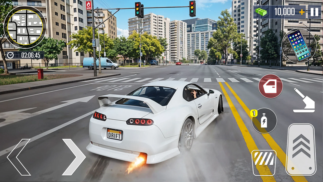 Car Drifting and Driving Pro - Gameplay image of android game