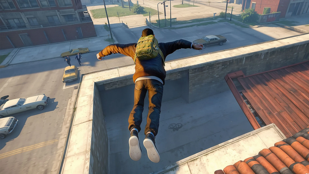 Only Going Up 3D- Parkour Game - Gameplay image of android game