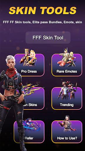 FFF FF Skin Tools & Mod Skins - عکس برنامه موبایلی اندروید