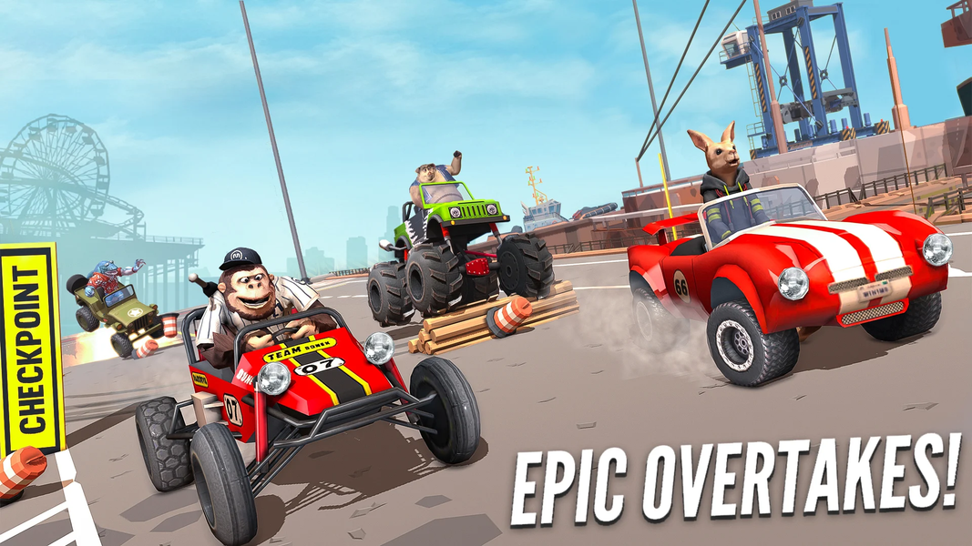 Epic Animal Drift Race ۳D - عکس بازی موبایلی اندروید