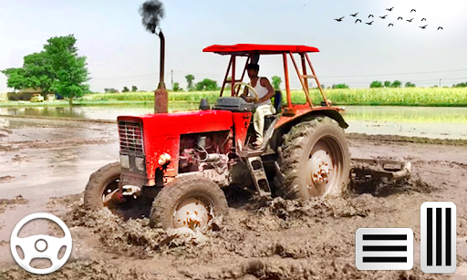 Farming Tractor Driving Simula - عکس بازی موبایلی اندروید
