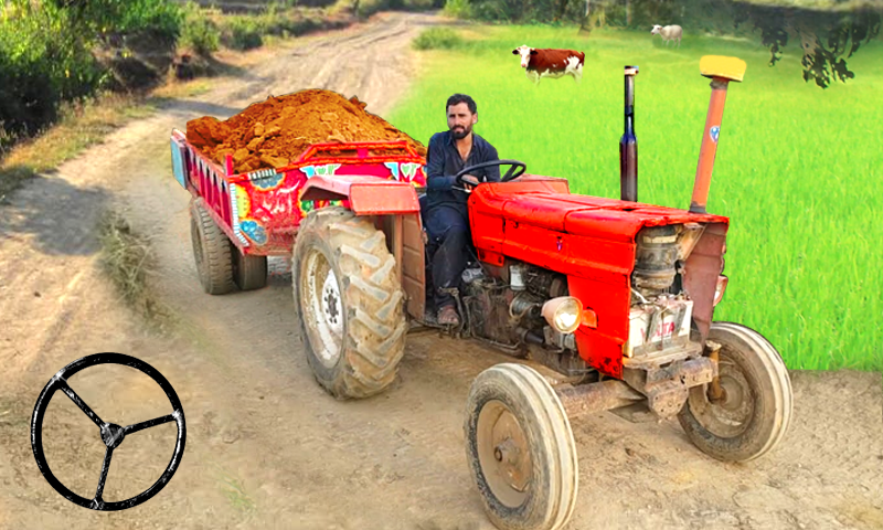 Indian Tractor Trolley Driver - عکس برنامه موبایلی اندروید