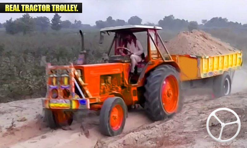 Indian Tractor Trolley Driver - Image screenshot of android app