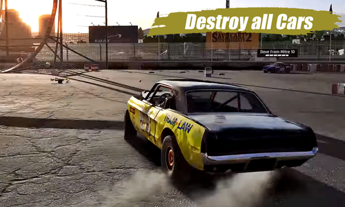 Crash Cars - A Physics Smashing Demolition Derby