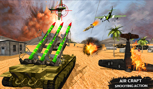 Aircraft Shooting Missile Strike-Free Action Game - عکس بازی موبایلی اندروید