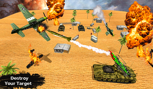 Aircraft Shooting Missile Strike-Free Action Game - عکس بازی موبایلی اندروید