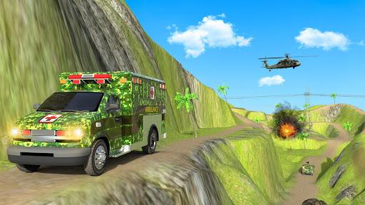 US Army Ambulance Game: Rescue - عکس برنامه موبایلی اندروید