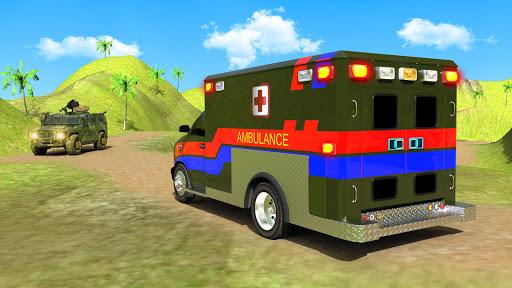 US Army Ambulance Game: Rescue - عکس برنامه موبایلی اندروید