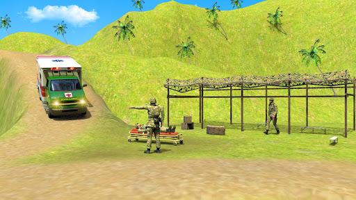 US Army Ambulance Game: Rescue - عکس برنامه موبایلی اندروید