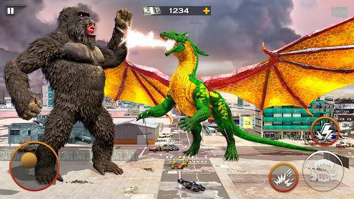 Monster Dinosaur Rampage Game - عکس بازی موبایلی اندروید