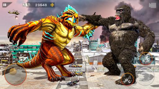 Monster Dinosaur Rampage Game - عکس برنامه موبایلی اندروید