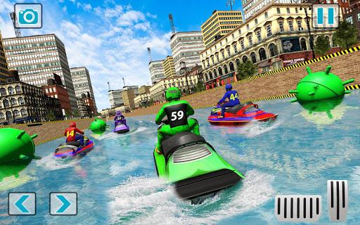 Jet Ski Water Boat Racing ۳D Free - عکس برنامه موبایلی اندروید