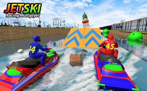 Jet Ski Water Boat Racing 3D Free - عکس برنامه موبایلی اندروید
