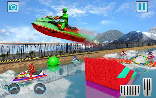 Jet Ski Water Boat Racing 3D Free - عکس برنامه موبایلی اندروید